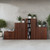 Systems double door cupboard 2000mm high - beech