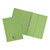 5 Star Elite Transfer Spring Pocket File Super Heavyweight 420gsm Foolscap Green [Pack 25]