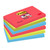 Post-it Super Sticky Colour Notes Pad 90 Sheets BoraBora 76x127mm Ref 655-6SS-JP [Pack 6]