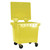 Four Wheeled Bin UV Stabilised Polyethylene 1100 Litres 67kg 1400x1200x1450mm Yellow