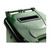 Wheeled Bin UV Stabilised Polyethylene with Rear Wheels Lid Lock 140 Litre Capacity 480x555x1070mm Green