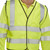 5 Star Facilities High Visibility Waistcoat Full App Large Yellow/Black Piping