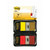 Post-It Index Markers 25x43.2mm Dual Pack Red/Yellow Ref 680-RY2 [100 Markers]