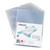 Rexel Clear Card Holder Polypropylene Wipe-clean Top-opening A5 Ref 12093 [Pack 25]