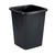 Durable Durabin Slim Bin for Recycling Waste 90 Litre Capacity 515x485x605mm Black Ref 1800474221