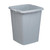 Durable Durabin Slim Bin for Recycling Waste 90 Litre Capacity 515x485x605mm Grey Ref 1800474050