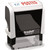 Trodat Office Printy Stamp Self-inking POSTED 46x16mm Reinkable Red and Blue Ref 77303