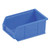 Container Bin Heavy Duty Polypropylene W165xD100xH75mm Blue [Pack 20]