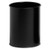 Durable Bin Round Metal 15 Litre Capacity 260x315mm Black Ref 3301/01