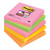 Post-it Super Sticky Notes 76x76mm Capetown Rainbow Ref 654SN [Pack 5]