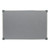 5 Star Office Felt Noticeboard with Fixings and Aluminium Trim W900xH600mm Grey