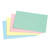 5 Star Office Record Cards Ruled Both Sides 5x3in 127x76mm Assorted [Pack 100]