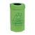 Acorn Green Bin for Recycling Waste Capacity of 60 Litres 360x677mm Green Ref 402565 [Pack 5]