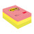 Post-it Notes Large Format Notes Feint Ruled Pad of 100 Sheets 101x152mm Rainbow Colour Ref 660N [Pack 6]