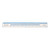 5 Star Office Ruler Plastic Shatter-resistant Metric and Imperial Markings 300mm Clear