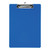 5 Star Office Clipboard Solid Plastic Durable with Rounded Corners A4 Blue