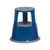 5 Star Facilities Step Stool Mobile Spring-loaded Castors Max 150kg Top D290xH430xBase D435mm 5kg Blue