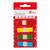 5 Star Office Index Flags 4 Bright Colours 12x45mm 35 Flags per Colour Assorted [Pack 5]