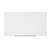 5 Star Office Glass Board Magnetic with Wall Fixings W1264xH711mm White