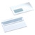 5 Star Office Envelopes PEFC Wallet Self Seal Window 90gsm DL 220x110mm White [Pack 1000]