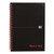 Black n Red Notebook Wirebound 90gsm Ruled Indexed A-Z 140pp A5 Ref 100080194 [Pack 5]