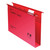Rexel Crystalfile Classic Suspension File Manilla 50mm Wide-base 230gsm Foolscap Red Ref 71752 [Pack 50]