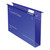 Rexel Crystalfile Classic Suspension File Manilla 50mm Wide-base 230gsm Foolscap Blue Ref 71751 [Pack 50]