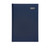 5 Star Office 2021 Diary Day to Page Casebound and Sewn Vinyl Coated Board A5 210x148mm Blue