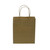 Kraft Paper Carrier Bag Twisted Handles Small 180x215x80mm 90g Natural Brown Ref 12925 [Pack 100]