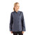 Chef Works Hartford Lightweight Zip Womens Chef Jacket Blue L