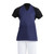 Whites V Neck Service Apron Navy Blue