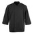 Whites Unisex Atlanta Chef Jacket Black Teflon Size S