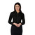 Brook Taverner Ladies Long Sleeve Black Palena Shirt - Size 12