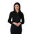 Brook Taverner Ladies Long Sleeve Black Palena Shirt - Size 18