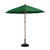 Bolero Round Parasol 2.5m Diameter Green