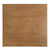 Werzalit Pre-drilled Square Table Top  Oak Effect 700mm