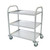 Craven Enamelled 3 Tier Clearing Trolley