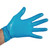 Vogue Powder-Free Vinyl Gloves Blue Large (Pack of 100)