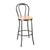 Bolero Clarisse High Stools Metallic Grey (Pack of 1)