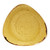 Churchill Stonecast Triangle Plate Mustard Seed Yellow 229mm (Pack of 12)