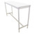 Gopak Enviro Indoor White Rectangle Poseur Table 1200mm