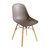 Bolero Arlo Side Chair Coffee (Pack 2)