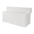 ZOWN Buffet Table Plain Cover White