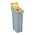 Rubbermaid Slim Jim Plastic Recycling Station Yellow 87Ltr