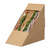 Colpac Compostable Kraft Rear-Loading Sandwich Wedges With PLA Window