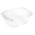 Faerch Fresco Two-Compartment Recyclable Deli Containers With Lid 900ml / 32oz