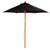 Bolero Cheltenham Round Parasol 2.5m Diameter Black