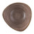 Churchill Stonecast Raw Lotus Bowl Brown 178mm (Pack of 12)
