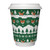 Vegware Compostable Christmas Coffee Cups Double Wall 340ml / 12oz (Pack of 500)