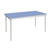 Gopak Enviro Indoor Campanula Blue Rectangle Dining Table 1400mm